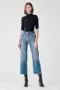 DL1961 Hepburn Wide Leg Jean - Barlowe - 26