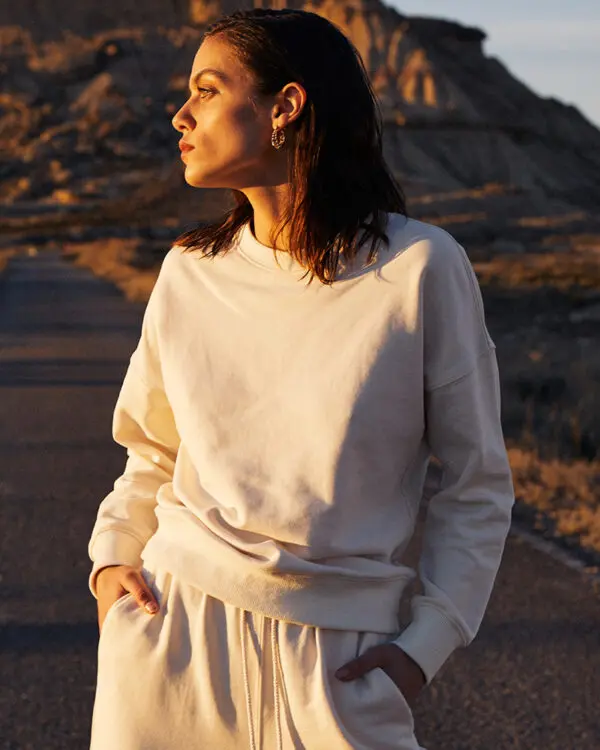 Grace & Mila Charlie Sweatshirt - Ecru - Image 3