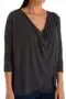 Michael Stars Kira One Size Top - Dark Charcoal