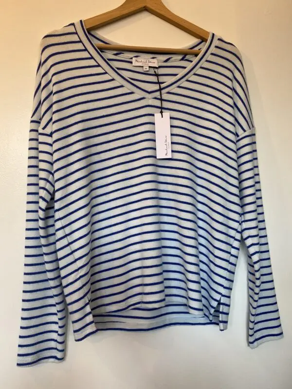 Michael Stars Medina Top - Coastal / Blueberry - Image 2