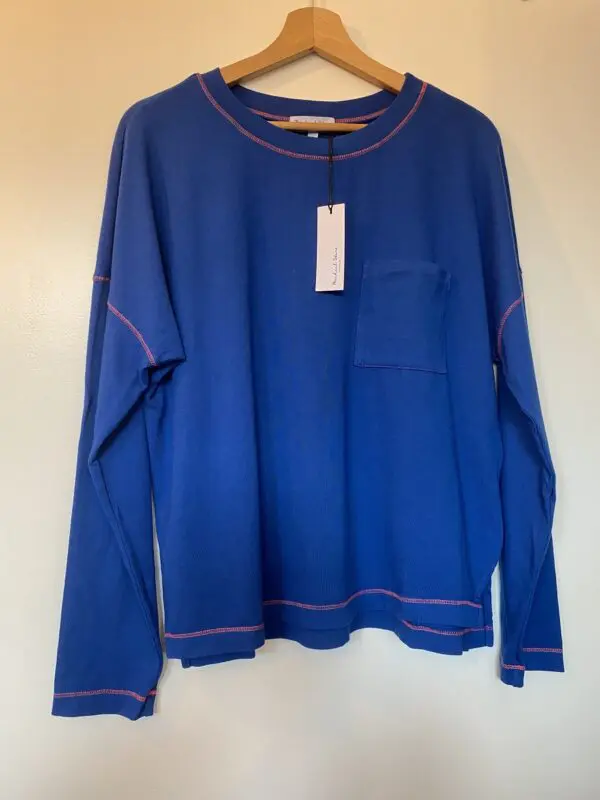 Michael Stars Reece Top - Blueberry - Image 2