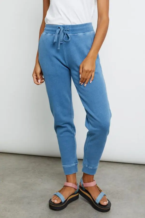 Rails Oakland Sweatpant Trousers - Medium Indigo - Image 2
