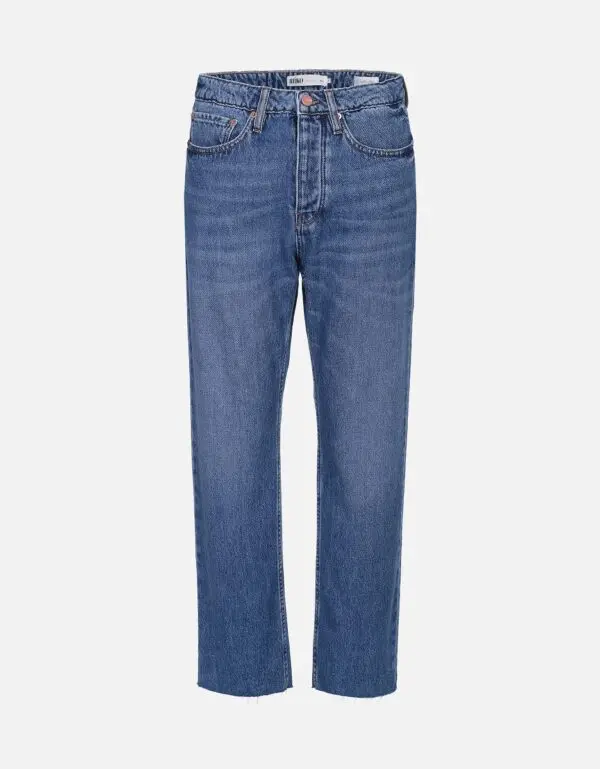 Reiko Milo High Waist Jean - Mid Blue Denim