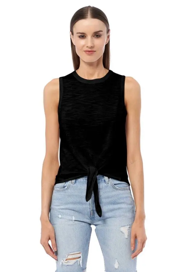 360 Cashmere Arya Tank - Black