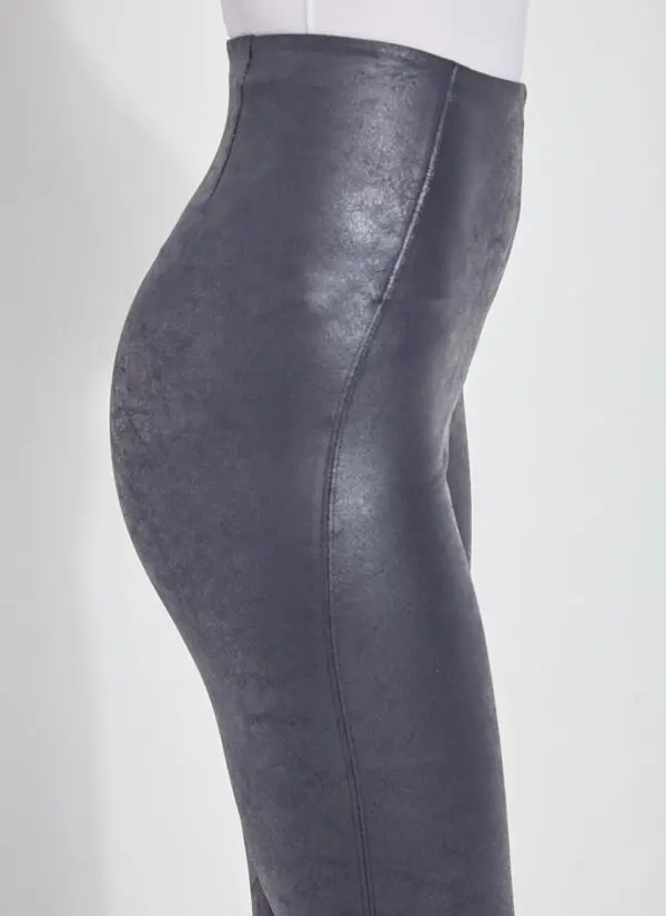 Lyssé Matilda Foil Legging - True Navy - Image 5