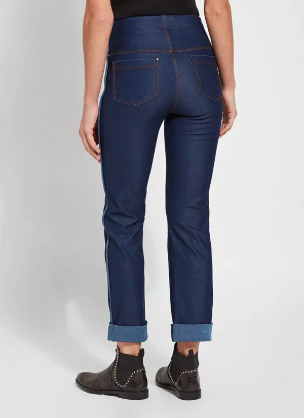Lyssé Repreve Boyfriend Trouser - Indigo - Image 5