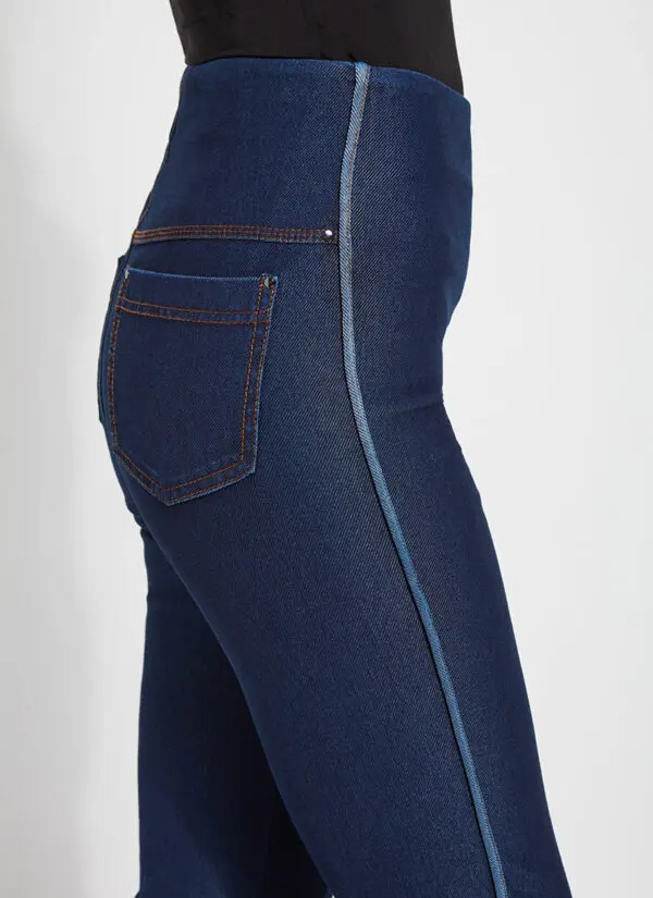 Lyssé Repreve Boyfriend Trouser - Indigo - Image 3
