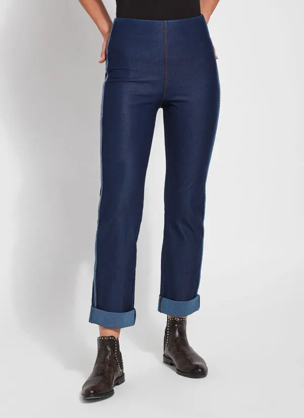 Lyssé Repreve Boyfriend Trouser - Indigo