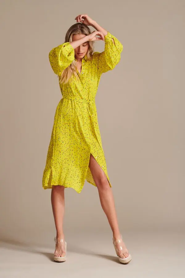 POM Amsterdam SP6548 Dress - Flower Kisses Lemon - Image 5