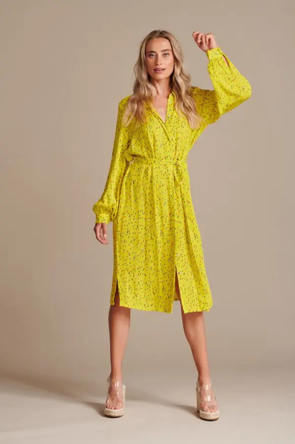 POM Amsterdam SP6548 Dress - Flower Kisses Lemon - Image 4