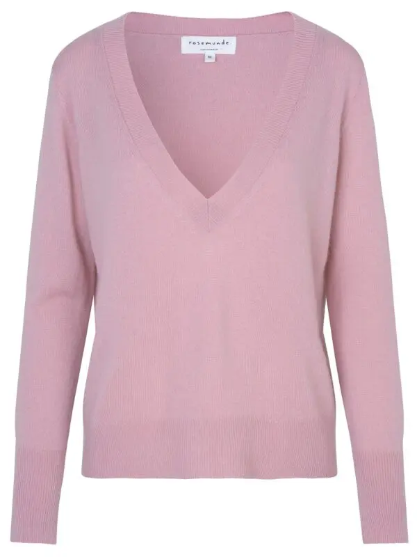 Rosemunde Laica Wool / Cashmere Pullover - Zephyr Rose