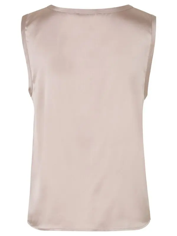 Rosemunde Jade Silk Top - Vintage Powder - Image 2