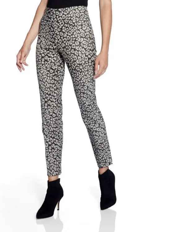 Up Pants 67033 Techno 28" Leg Side Slit Ankle Trousers - Chica