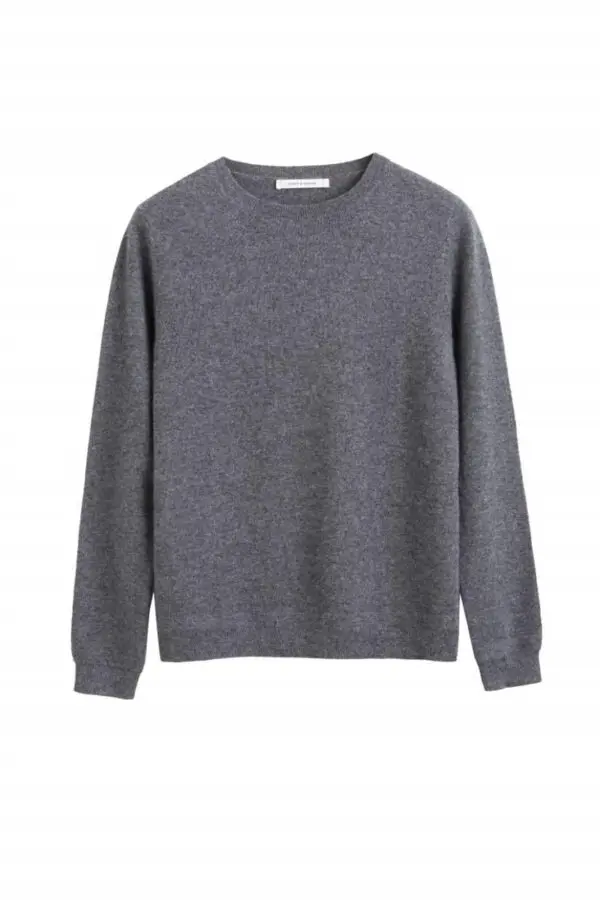 Chinti & Parker Crewneck Sweater - Grey - Image 2