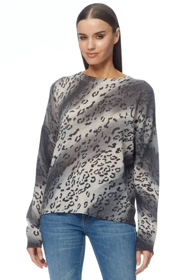 360 Cashmere Roxana Crewneck - Sheepskin Multi