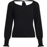 Bruuns Bazaar Celosia Otilie Knit Top - Black