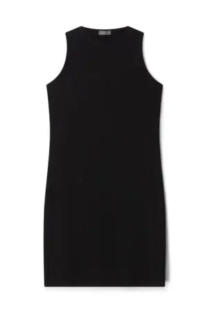 Chalk Claire One Size Dress - Black