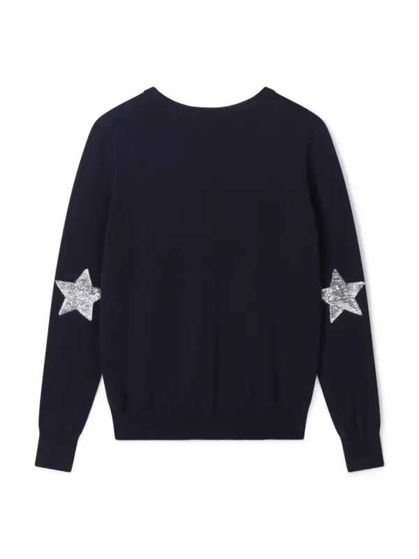 Chalk Hazel Sweater One Size - Navy - Image 2