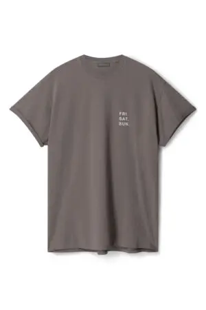 Chalk May 'Fri Sat Sun' One Size T Shirt - Mouse