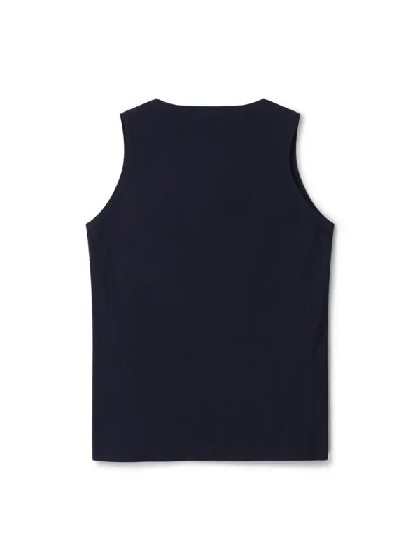 Chalk Megan Vest Top - Navy - Image 2