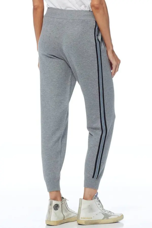 360 Cashmere Brea Pant - Mid Heather Grey / Multi - Image 3