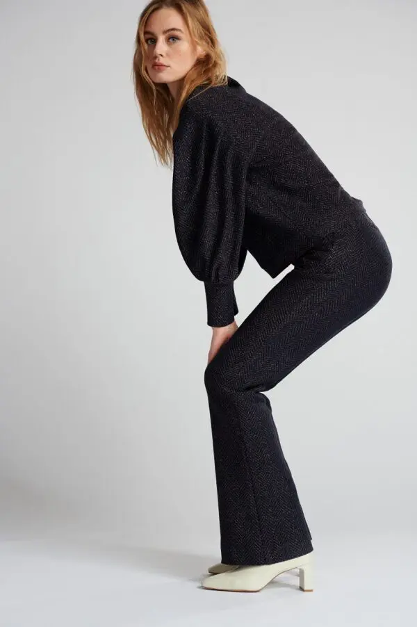 POM Amsterdam SP6708 Sweater - Blue Shimmer - Image 4