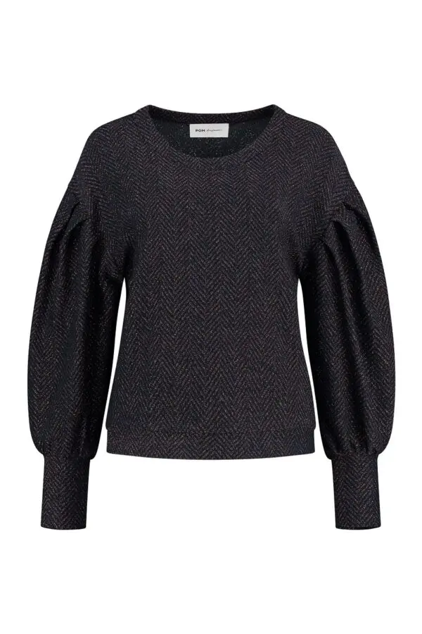 POM Amsterdam SP6708 Sweater - Blue Shimmer