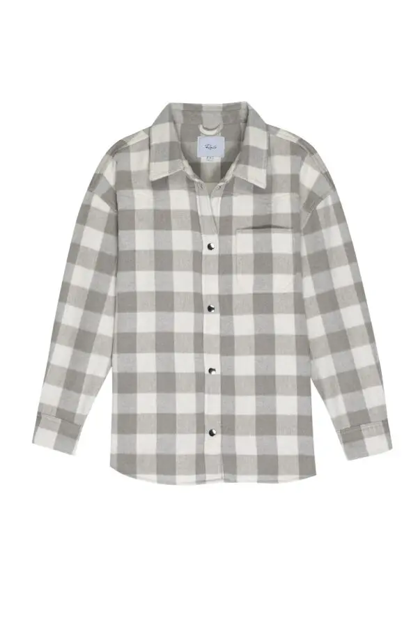 Rails Tripp Shirt Jacket - Ivory Rain