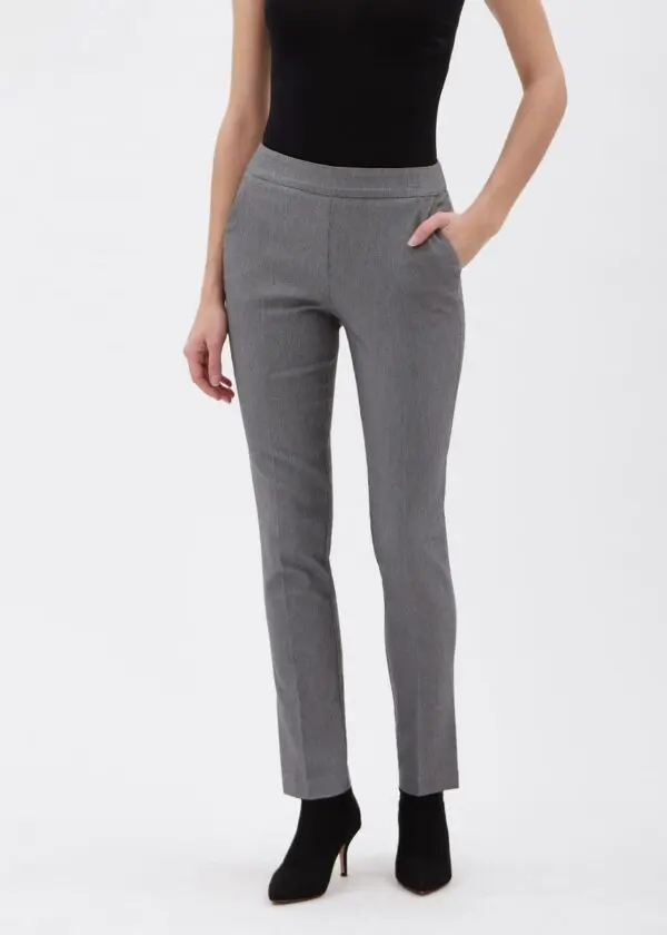 Up Pants 67369 31" Leg Pull On Trouser - Dobby