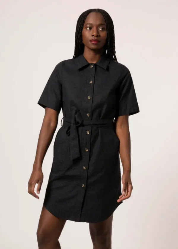 Frnch Adelma Dress - Bleu Marine - Image 2