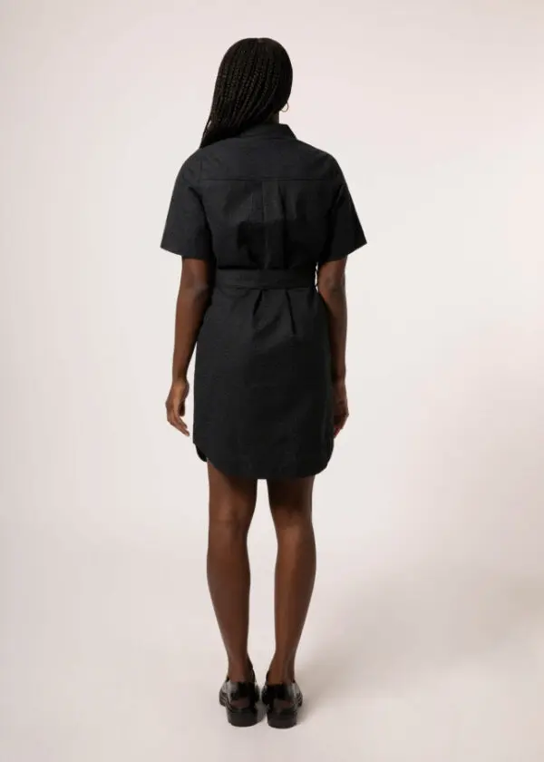Frnch Adelma Dress - Bleu Marine - Image 3