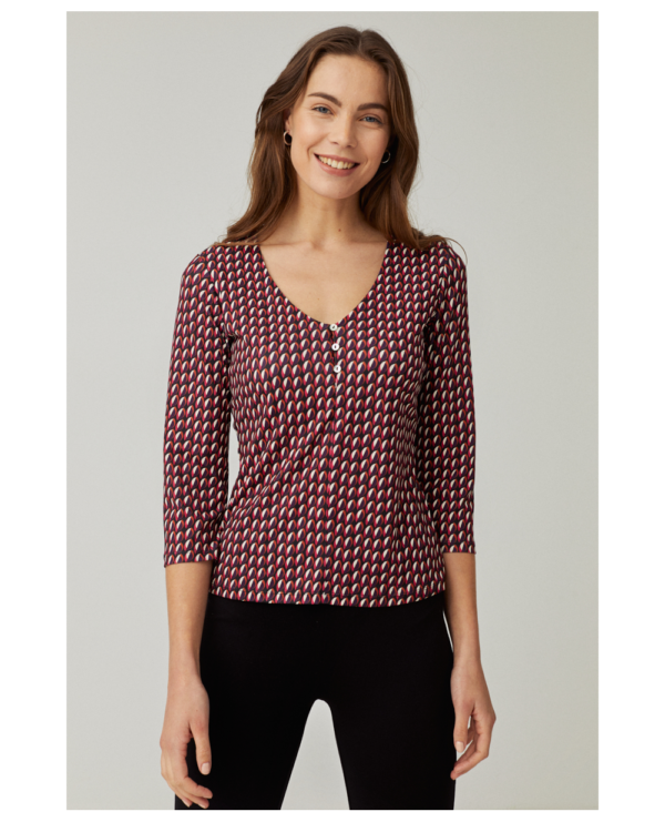 Surkana Long Sleeve Top - Black