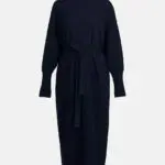 Essentiel Antwerp Asensation Knit Dress - Army Navy AN17