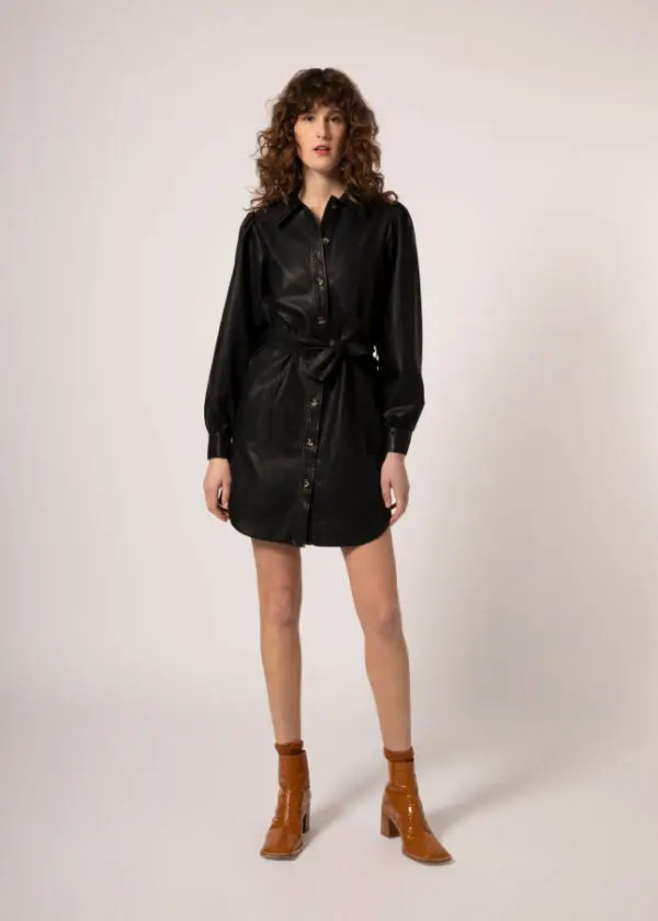 Frnch Acy Dress - Noir