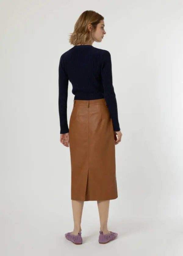 Frnch Nesly Knit - Bleu Marine - Image 2