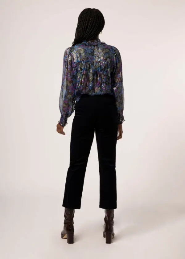 Frnch Petunia Trousers - Bleu Marine - Image 3