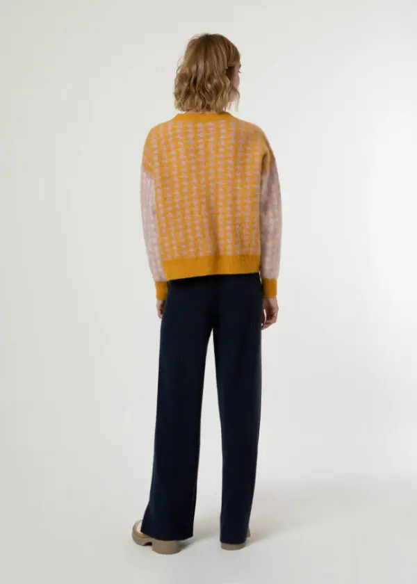 Frnch Pomelo Trousers - Bleu Marine - Image 2