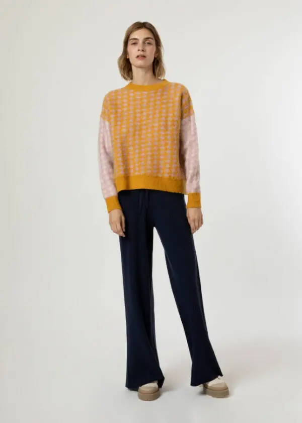 Frnch Pomelo Trousers - Bleu Marine