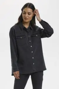 kaffe-10506125-kajosephina-denim-shirt-washed-black-denim-100168-stick-and-ribbon-nottingham