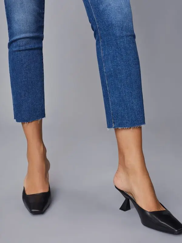 DL1961 Mara Straight Leg Jean - Stellar Raw - Image 5