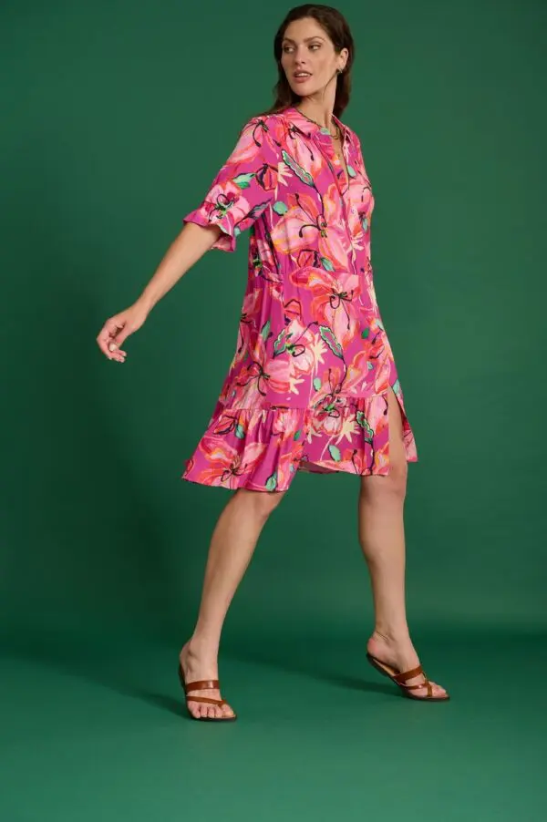 pom-amsterdam-sp6894-dress-lily-fuchsia-stick-and-ribbon-nottingham-3