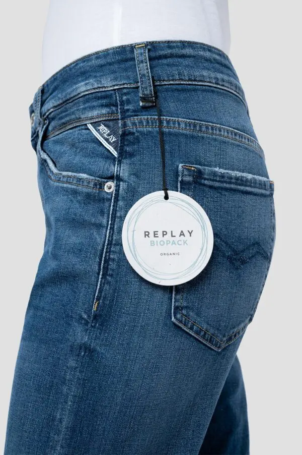 Replay BIO Marty Boy Jeans - Medium Blue - Image 5