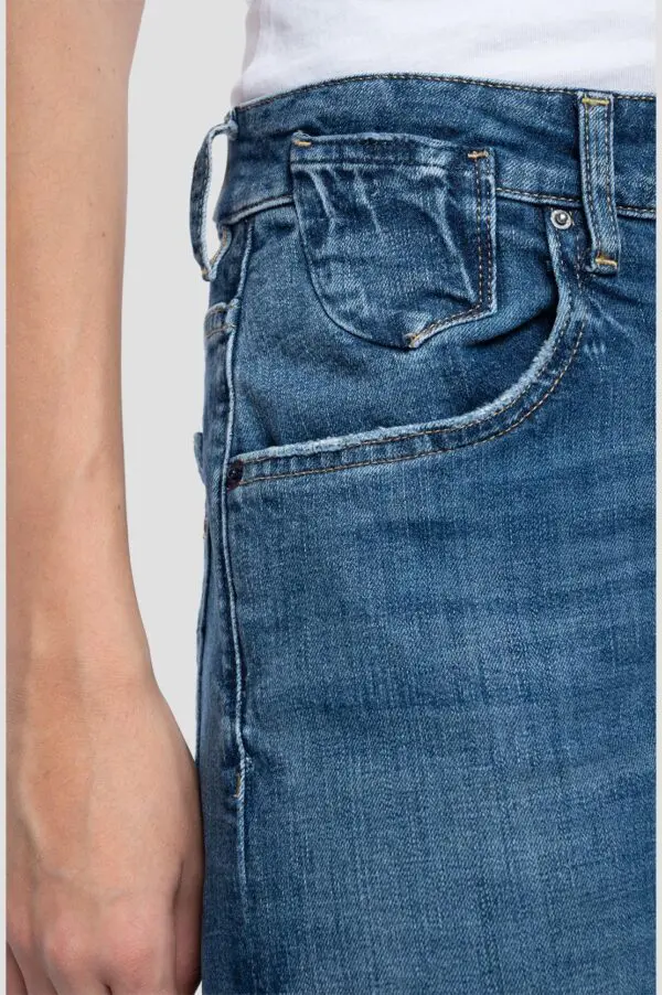 Replay BIO Marty Boy Jeans - Medium Blue - Image 7