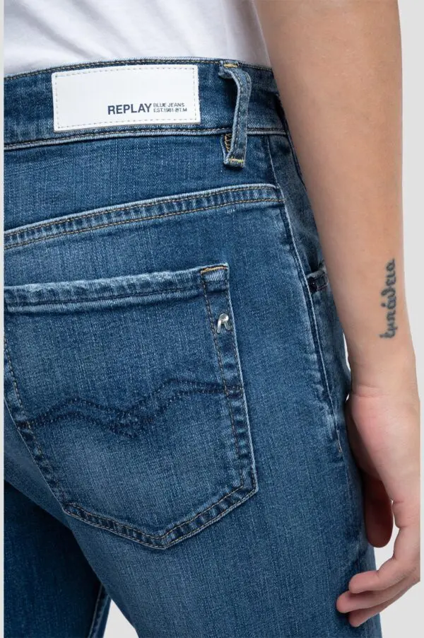 Replay BIO Marty Boy Jeans - Medium Blue - Image 8