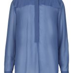 Rosemunde Zia Long Sleeve Blouse - Cornflower