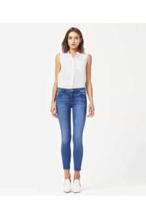 DL1961 Margaux Mid Rise Ankle Skinny Jean – Fresno