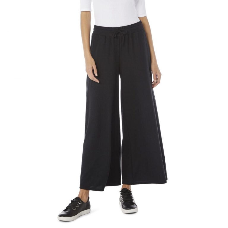 Michael Stars Wide Leg Culottes - Black