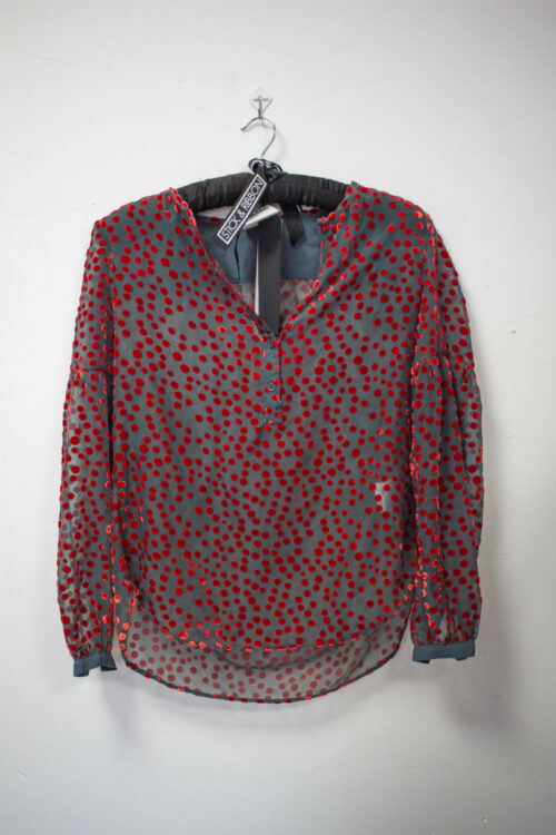 Project AJ117 Gaya Blouse – Tangerine