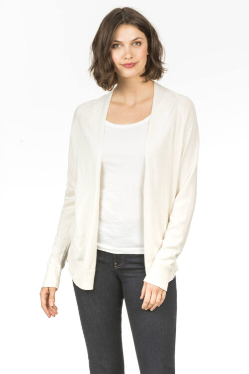 Lilla P Long Sleeve Open Cardigan – Dogwood