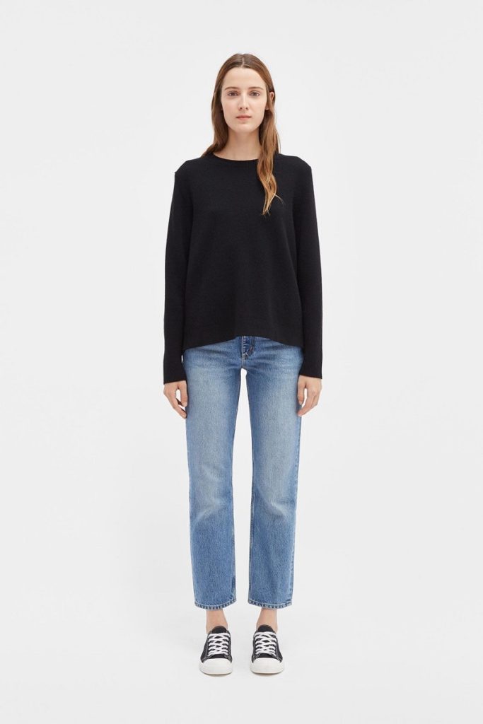 Chinti & Parker The Boxy Sweater - Black - Image 4